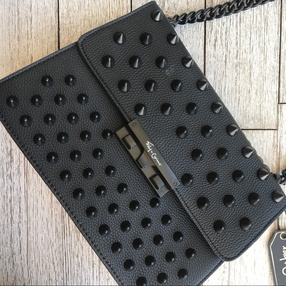 NWT $158 Foley & Corinna stud crossbody - Picture 3 of 8